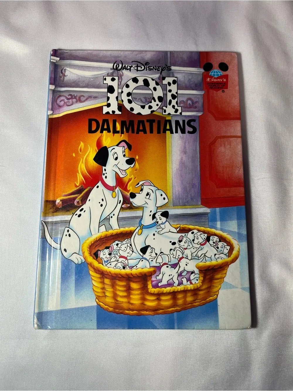 101 Dalmatians Hardcover 1995 Disney Wonderful World of Reading Grolier 1st Ed
